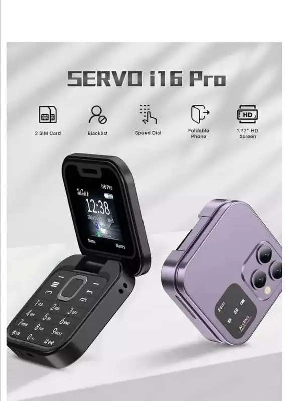 SERVO i16 PRO MINI FOLDABLE CELLPHONE