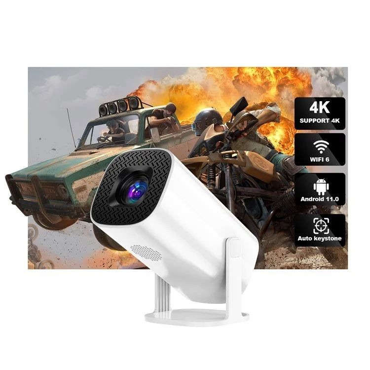 1080P Mini Home 4K Projector Compact & Portable