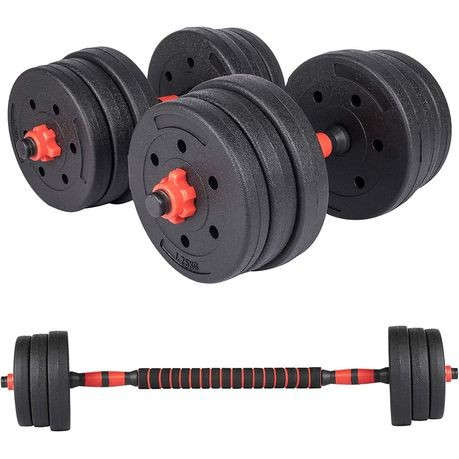 40Kg Barbell and Dumbbells Weight Set