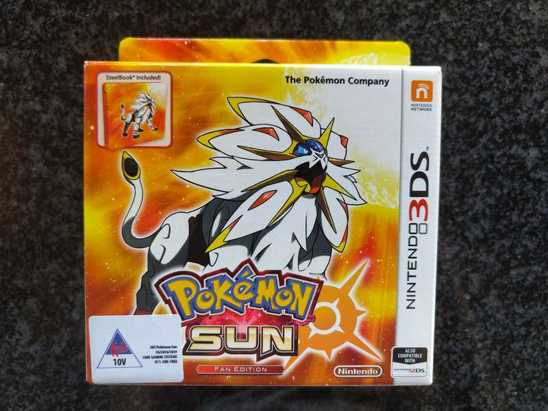 Pokémon Sun collectors edition