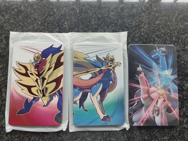 Pokémon Switch Collectors Edition 4x Steelbooks Only