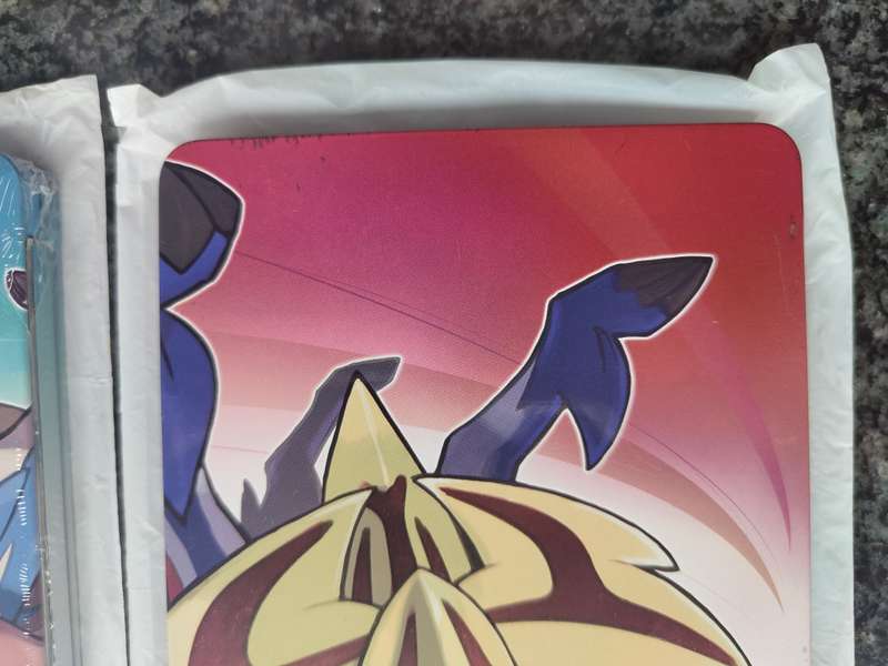 Pokémon Switch Collectors Edition 4x Steelbooks Only
