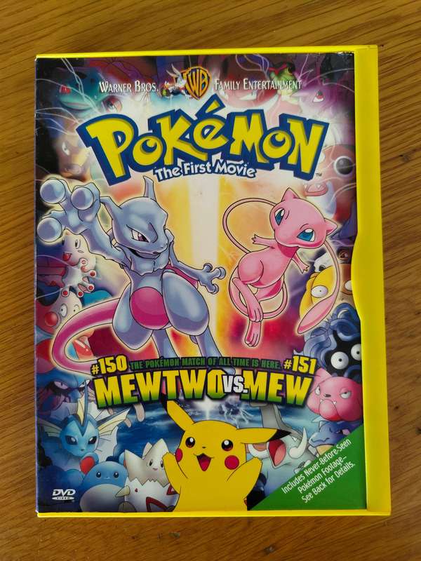 Pokemon The First Movie Original DVD