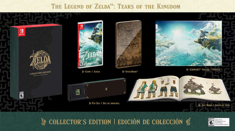 The Legend of Zelda Tears of the Kingdom Collectors Edition (New and Sealed)