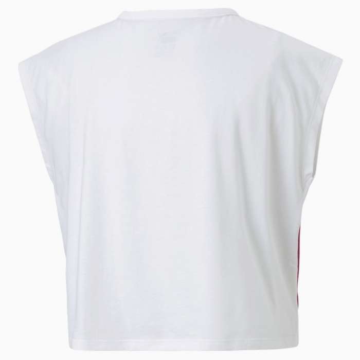 PUMA Girl's Alpha Style Tee G T-Shirt - 11-12Y