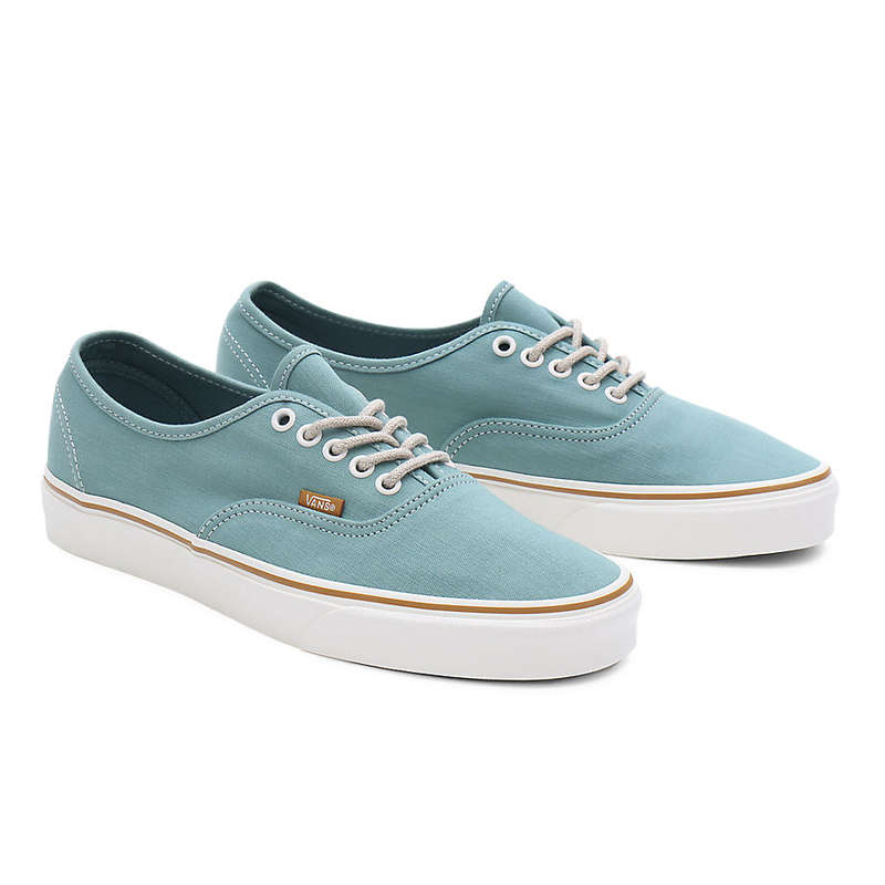VANS Authentic Embroidered Check Shoes (trellis) Men, Green, Size 10