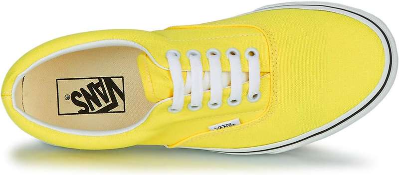 VANS Neon Era Shoes (neon) Lemon Tonic/true White) Women Yellow, UK 9
