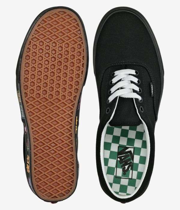 Vans Era Shoes (market black neon) - UK 12