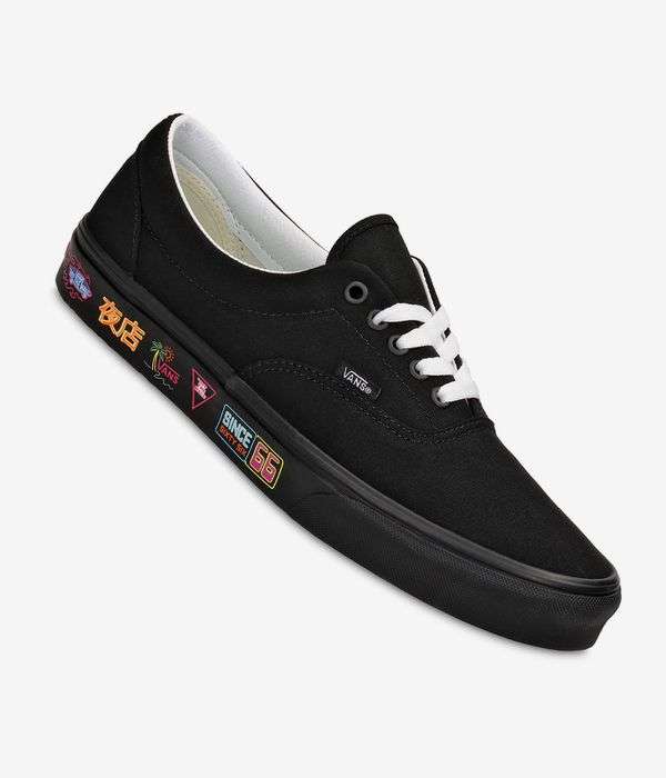 Vans Era Shoes (market black neon) - UK 12
