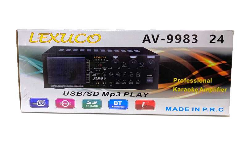 Lexuco Professional 4 Channel Karaoke Amplifier