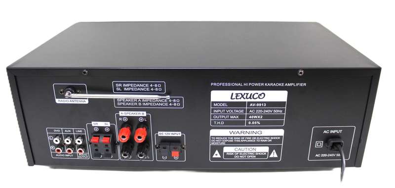 Lexuco Professional Amplifier