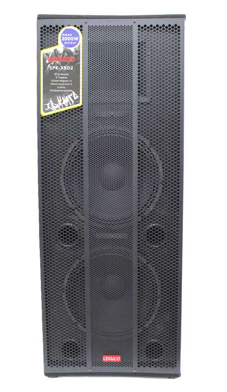 Lexuco Double 12'' Wooden Passive Speaker