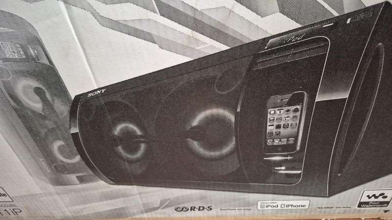 Sony mgongo shake dock