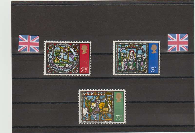 Great Britain 1971 Christmas SG 894-896 LMM