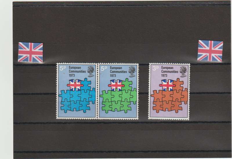 Great Britain 1972 Britain's entry into European Communities SG 919-921 (Complete Set) LMM