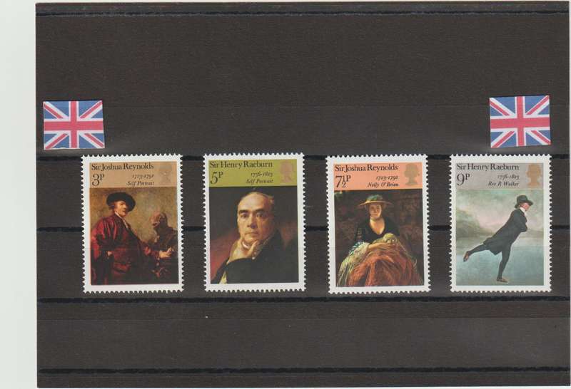 Great Britain 1973 British Paintings (3rd Series) SG 931-934 (Complete Set) LMM