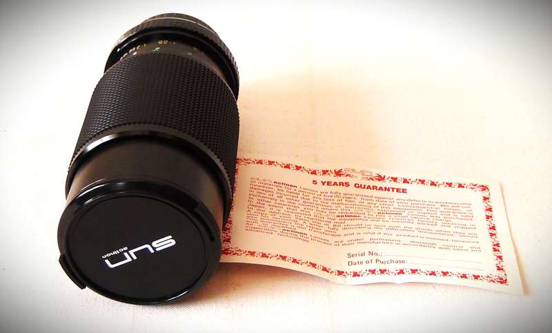 SUN actinon Multi-Coated Macro Zoom Lenses for YASHICA Cameras