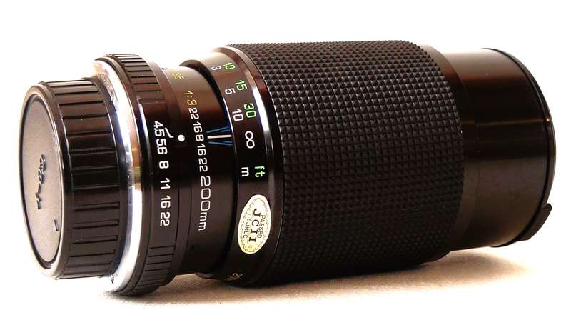 SUN actinon Multi-Coated Macro Zoom Lenses for YASHICA Cameras