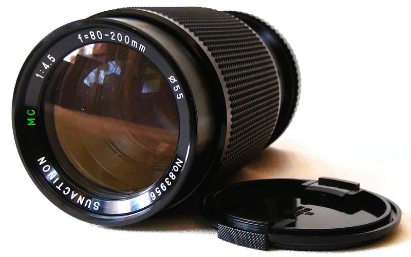 SUN actinon Multi-Coated Macro Zoom Lenses for YASHICA Cameras