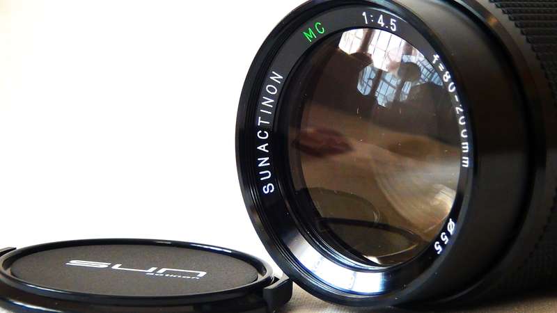 SUN actinon Multi-Coated Macro Zoom Lenses for Minolta Cameras