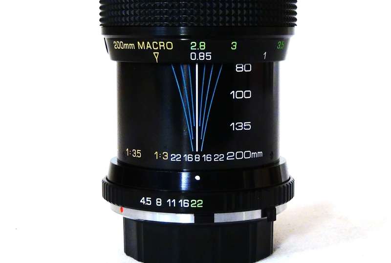 SUN actinon Multi-Coated Macro Zoom Lenses for YASHICA Cameras