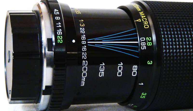 SUN actinon Multi-Coated Macro Zoom Lenses for YASHICA Cameras