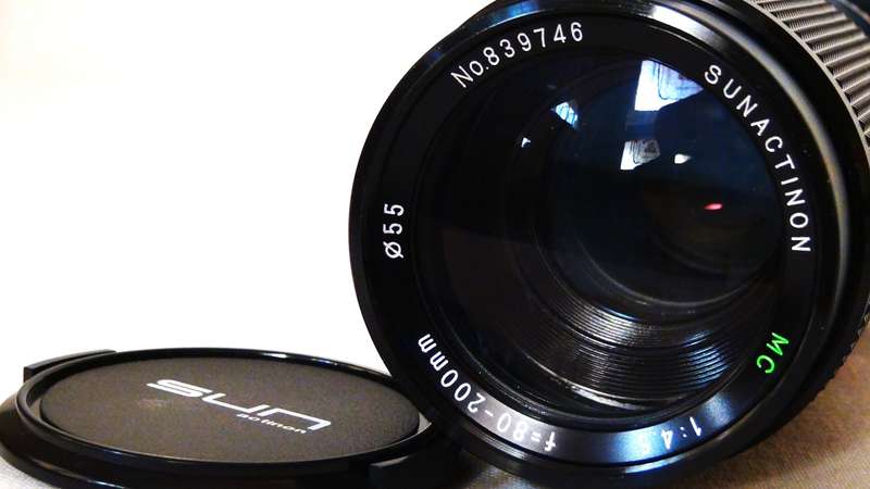 SUN actinon Multi-Coated Macro Zoom Lenses for YASHICA Cameras