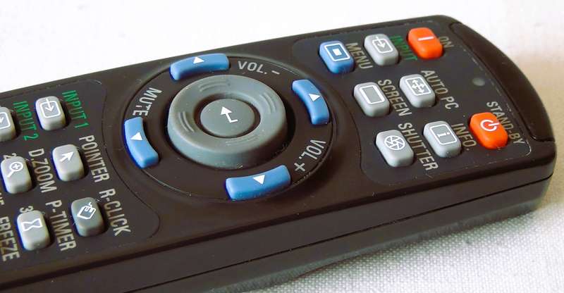 REPLACEMENT REMOTE FOR SANYO PROJECTOR PLC -SU51