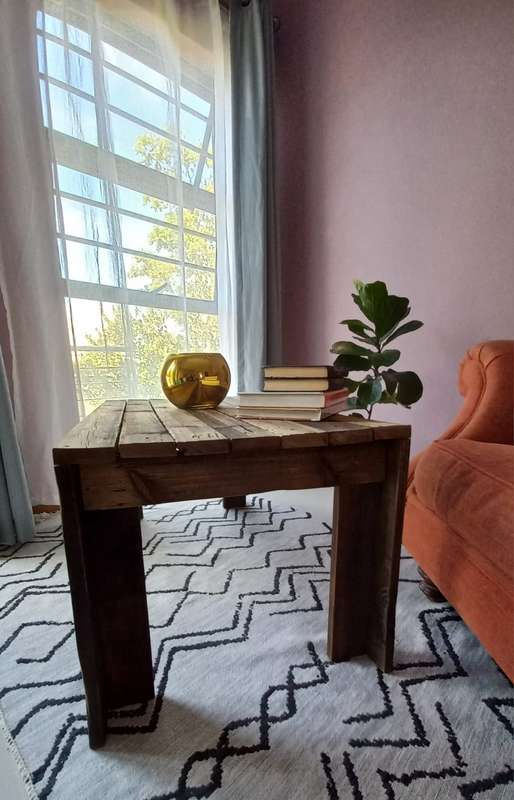 Flipside rustic coffee table