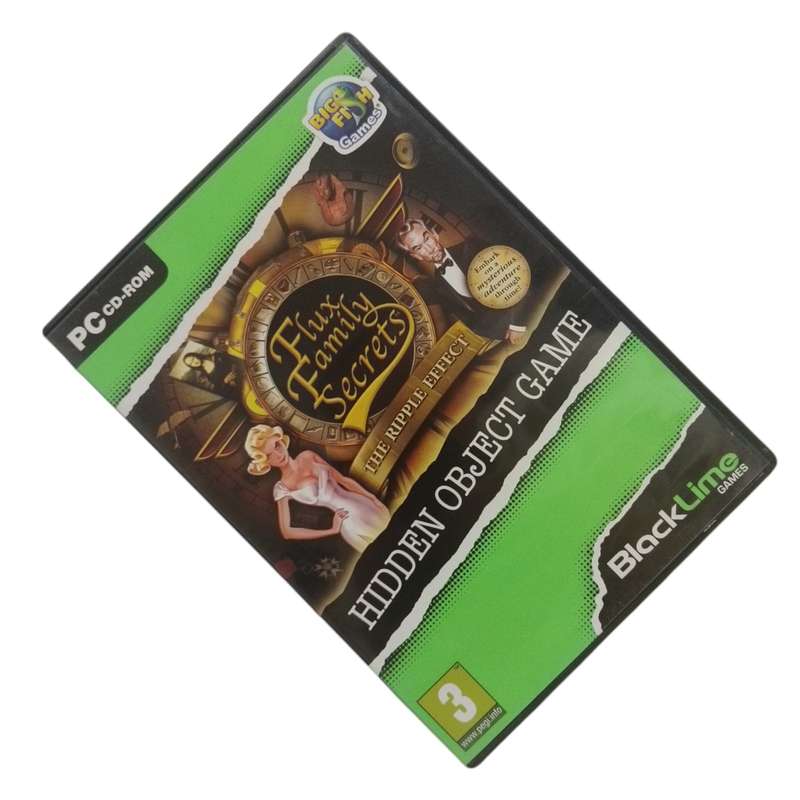 Hidden Object Game - Flux Family Secrets The Ripple Effect PC (CD)