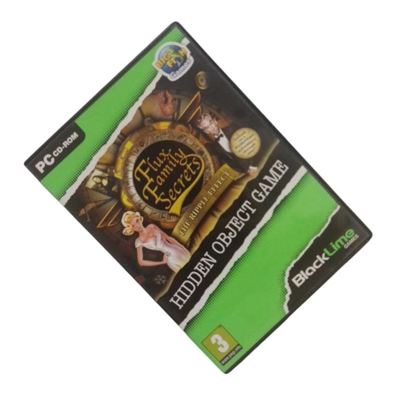 Hidden Object Game - Flux Family Secrets The Ripple Effect PC (CD)