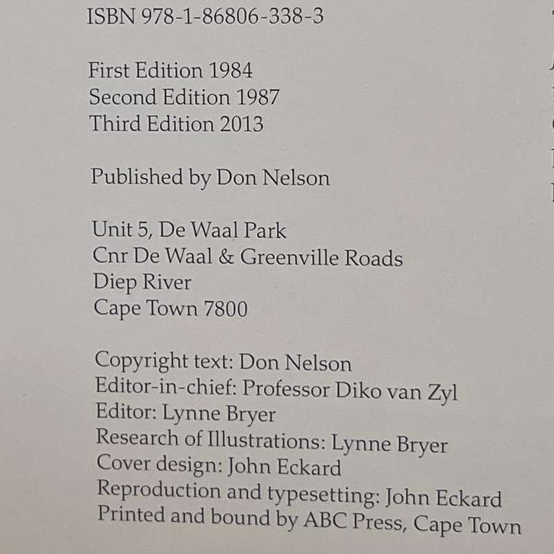 2013 South African 19th Century Heritage Set - 4 Book Set Softcover