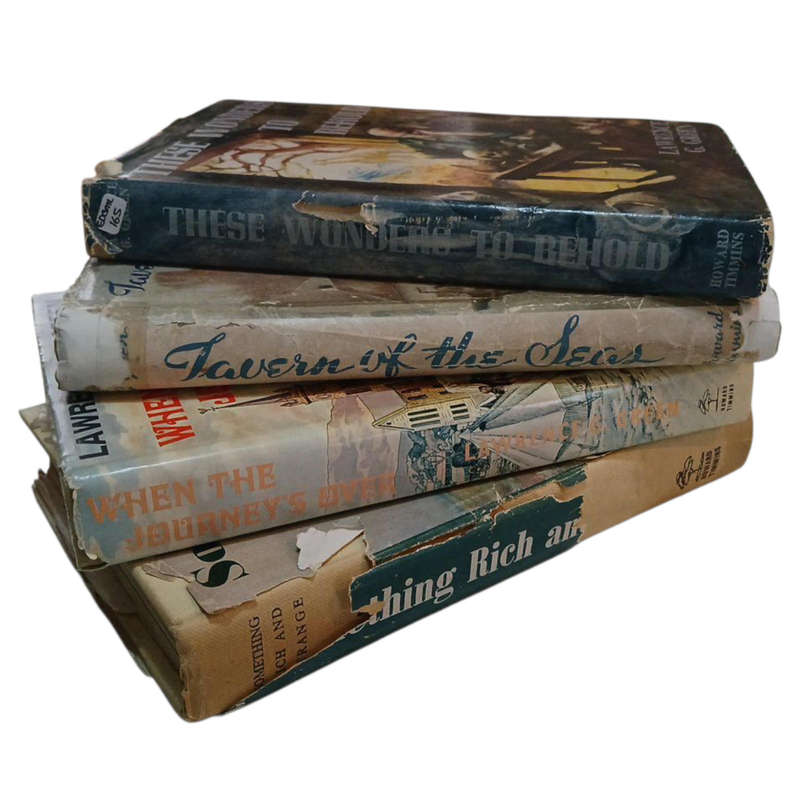 Set of 4 Lawrence G.Green Books Hardcover w/Dustjacket, These Wonders To Behold, Taverns Of The Sea,
