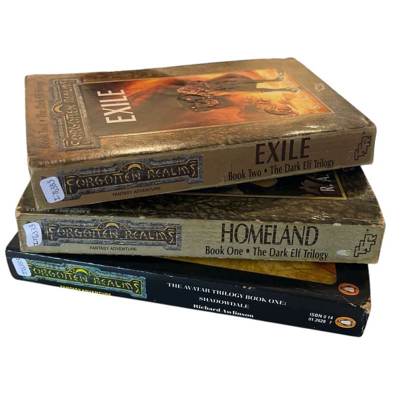 Forgotten Realms 3 Book Set Softcover