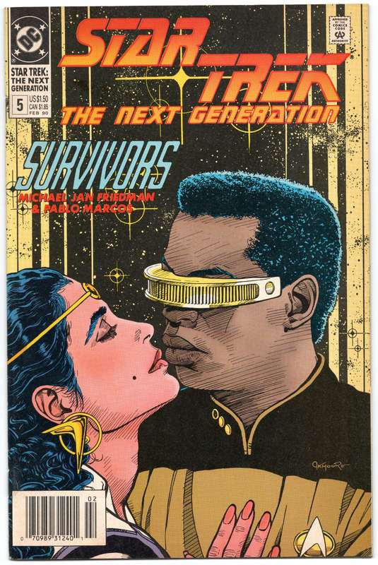1989-1990 Star Trek- The Next Generation Issue 3-5 NM  3 Comic Set Softcover