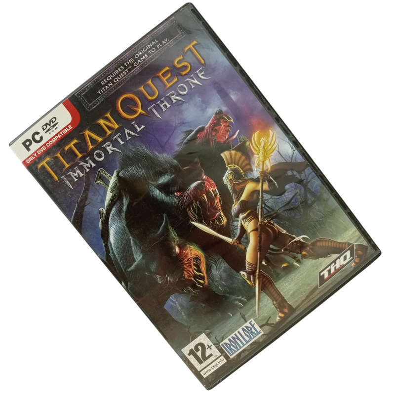 Titan Quest - Immortal Throne PC (DVD)