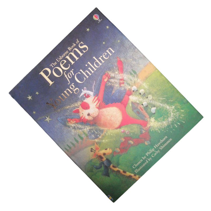 2004 Usborne Book Of Poems For Young Children Hardcover w/Dustjacket