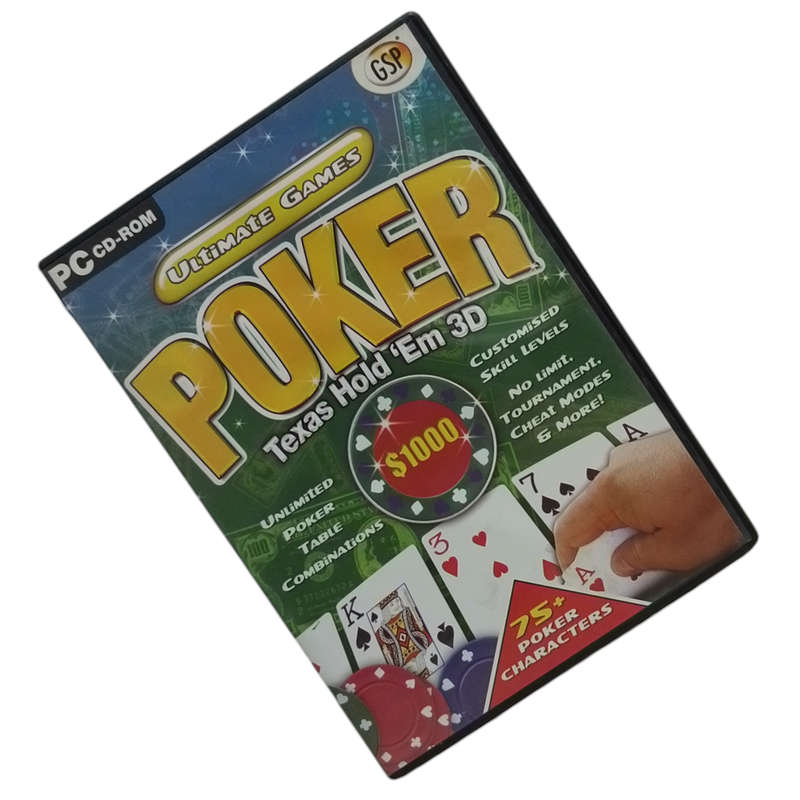 Poker - Texan Hold 'Em 3D PC (CD)