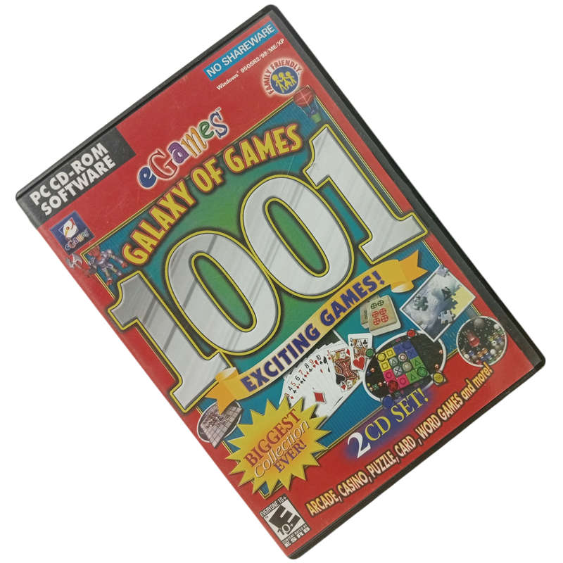 Galaxy Of Games - 1001 Exciting Games PC (CD)