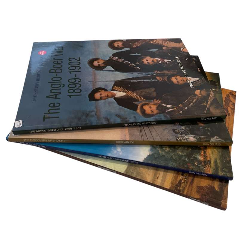 2013 South African 19th Century Heritage Set - 4 Book Set Softcover