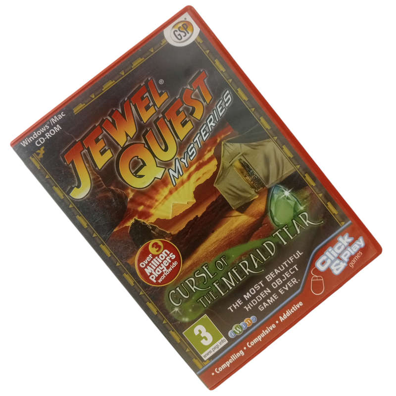 Jewel Quest Mysteries - Curse Of The Emerald Tear PC (CD)