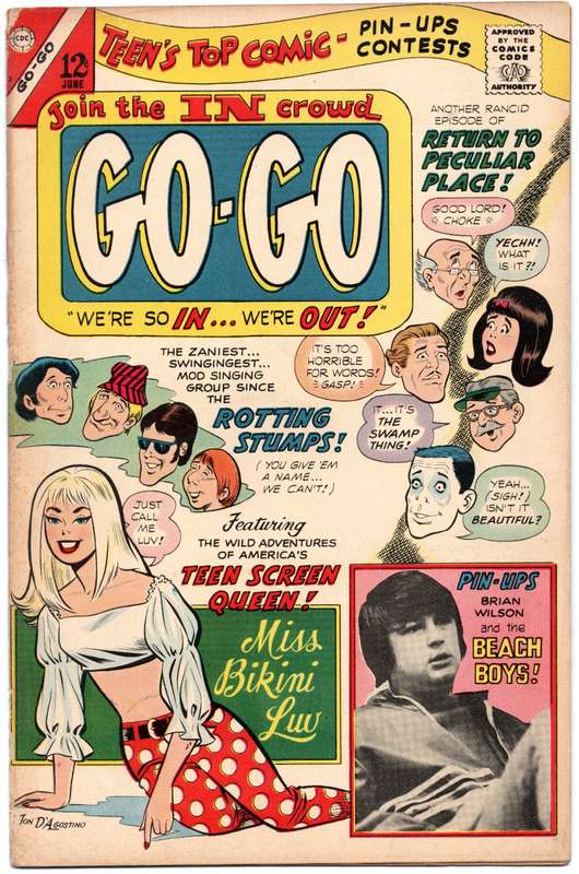 1967 Go-Go Issue 7 FN Softcover