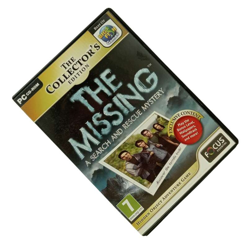 The Missing - A Search And Rescue Mystery, Hidden Object Game PC (CD)