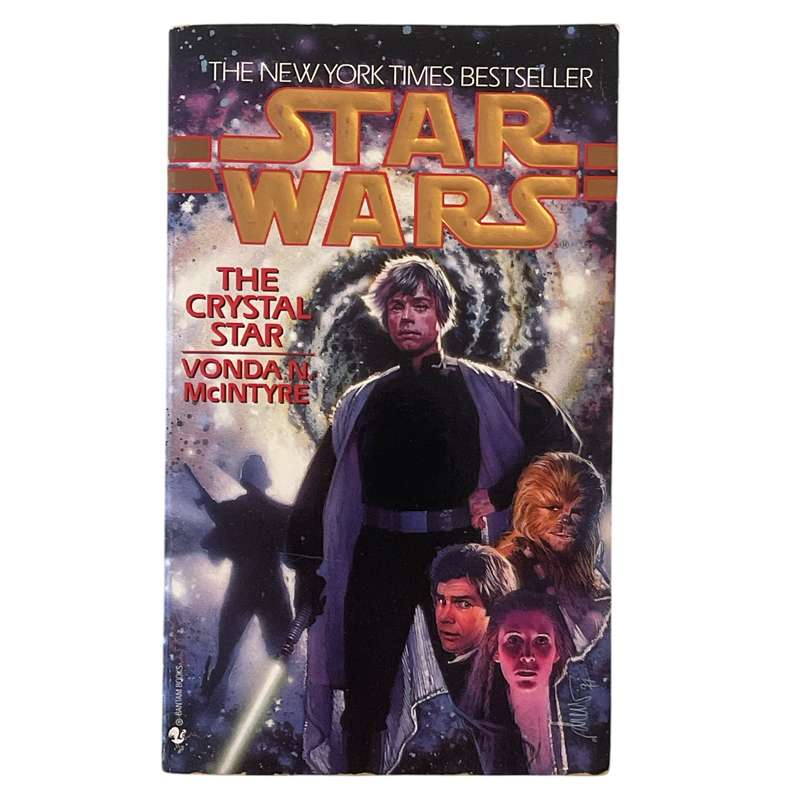 1995 Star Wars - The Crystal Star by Vonda N. McIntyre Softcover