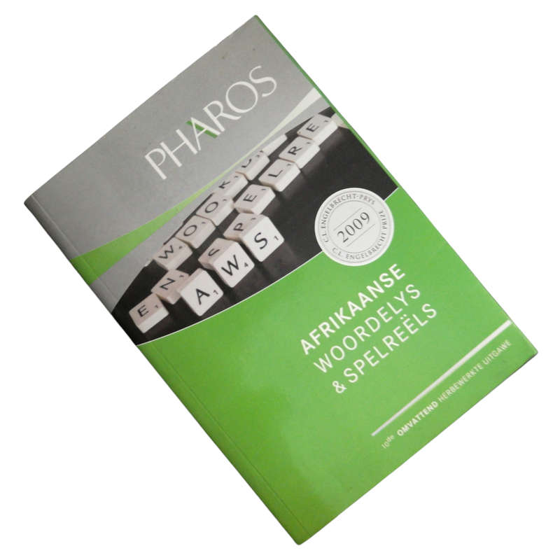2009 Pharos Afrikaans Woordelys & Spelreels Softcover