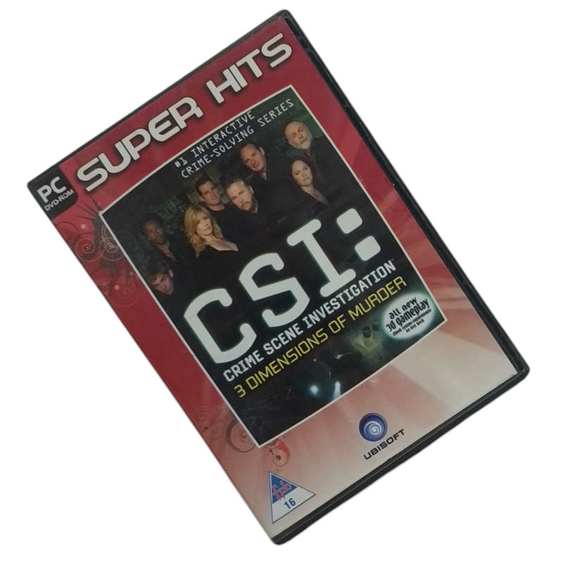 CSI: Crime Scene Investigation - 3 Dimensions Of Murder PC (DVD)