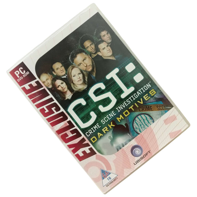 CSI: Crime Scene Investigation - Dark Motives PC (DVD)