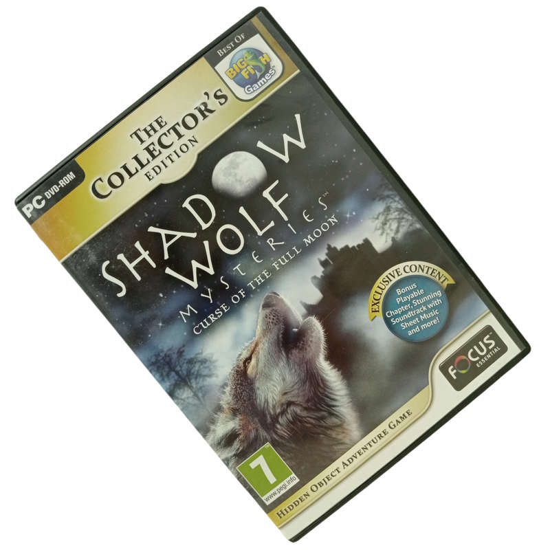Shadow Wolf Mysteries - Curse Of The Full Moon PC (DVD)