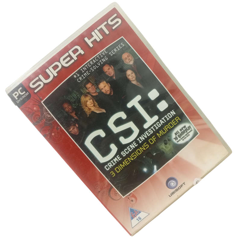CSI: Crime Scene Investigation - 3 Dimensions Of Murder PC (DVD)