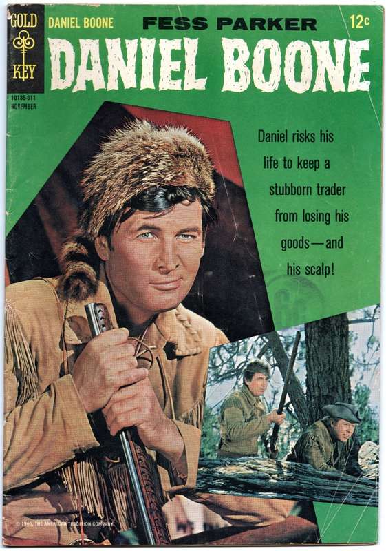 1966 Daniel Boone Issue 7 FN Softcover